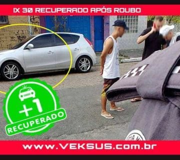 Recuperado IX 30 Após Roubo a Mão Armada no Sacomã Rastreamento Veicular (11) 96811-9999 Rastreador Bloqueador Localizador